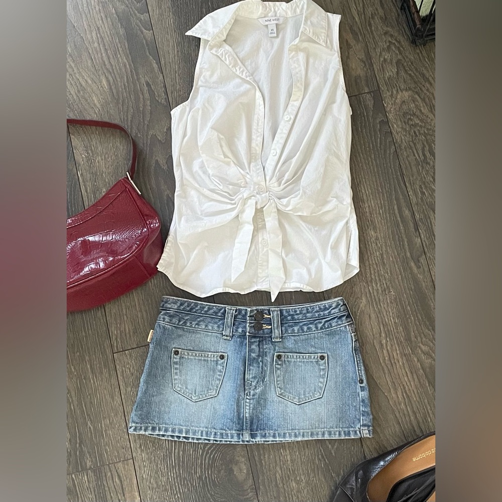 Y2K HOLLISTER micro skirt